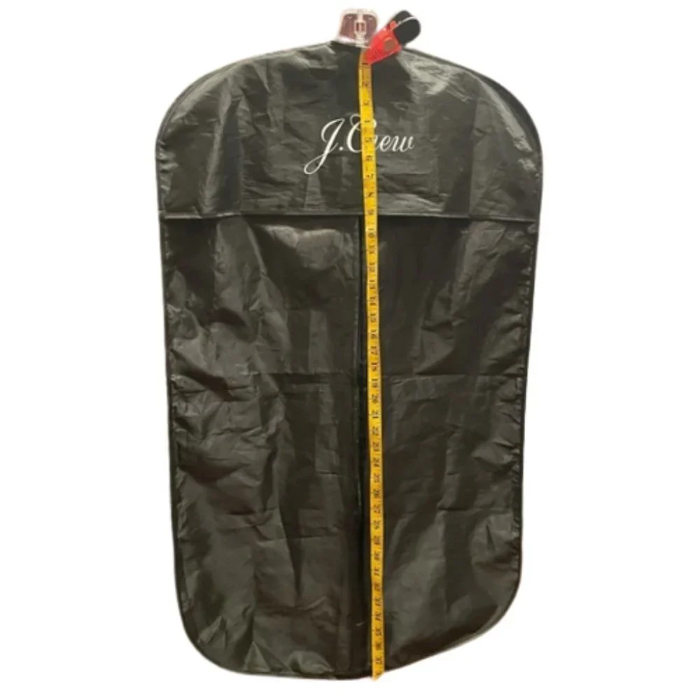 J. Crew Black Garment Bag zippered approx 24